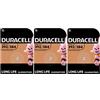 Duracell 3X Duracell 392/384 SR41 Con Ossido D'Argento (3 Blister Da 1 Batteria) 3 Pile