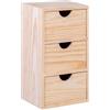 WELL HOME MOBILIARIO & DECORACIÓN Well Home Miniblock 3 cassetti in legno di pino