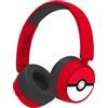 OTL Technologies PK1000 Pokemon Poke Ball - Cuffie senza fili, colore: Rosso