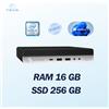 HP PC DESKTOP HP 800 G4 MINI INTEL I5 RAM 16GB SSD 256GB WIN 11 PRO RICONDIZIONATO