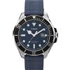 Timex Harborside Coast TW2W62700 - Orologio da uomo, 44 mm, cinturino in tessuto blu e quadrante blu