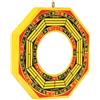 HERCHR Specchio Bagua,Specchio Cinese Vintage Feng Shui,Bagua Mirror Ornament,Cinese Bagua Mirror Convex in Legno Specchio Bagua Lucky Bagua