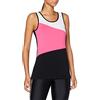 CMP - Canotta elasticizzata in jersey da donna, Nero, 50