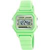 Calypso Orologio Digitale Unisex - Caucciù - Impermeabile 10 ATM - Data Calendario Cronografo Doppio Orario Luce Allarme 12/24h - Digital Crush - K5802