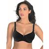 ARIS - REGGISENO "MONICA" DALLA TAGLIA 3 ALLA 8 - NERO