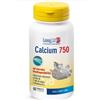 LONGLIFE SRL LongLife Calcium 750mg 60 Tavolette - Integratore per Benessere di Ossa, Denti e Muscoli