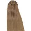 Wig Me Up - Clip In Set Completo 8 Pezzi Extensions Intera Testa Colore Biondo Scuro (12) Lunghezza 40 Cm Ex03-Ggo-12