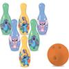 Mondo Toys-Set da Bowling Stitch per Bambini-1 Palla e 6 Birilli-28749, Multicolore, 28749