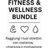 Fitness & Wellness Bundle - Sfida 15 Giorni Fitness - PDF stampabile per organizzare allenamenti, abitudini e benessere