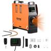 VEVOR Riscaldatore d'Aria Diesel, 12-24V 5-8KW, Riscaldamento Rapido con Telecomando e Display Digitale Colorato, Serbatoio del Carburante da 5 L, Silenzioso, Annuncio Vocale, per Camper, Camion