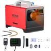 VEVOR Riscaldatore d'Aria Diesel, 12-24V 5-8KW, Riscaldamento Rapido con Telecomando e Interruttore LCD Nero, Silenzioso, Annuncio Vocale, Funzione di Preriscaldamento per Camper, Camion