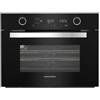 Grundig GEKW32400B - Forno Multifunzione Combinato da Incasso 48 L con Microonde, 16 Funzioni, Classe A