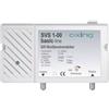 Axing SVS 1-00 Amplificatore per Segnali Satellitari e Antenna, 25 dB, 47-2200 MHz, con alimentatore integrato