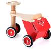 Vilac Triciclo in legno, stile postino, Inspire Imaginative Play, rosso, 48 x 36 x 33 cm, dai 18 mesi in su