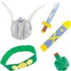 Chaks - Accessori per costume Asterix, set ufficiale per bambini, Asterix e Obelix, accessori per carnevale e Comic Con