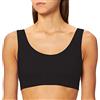 Calida - Reggiseno sportivo senza ferretto, 3/SU, NERO
