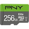 Pny 256GB Scheda SDXC Pny Elite 100MB/S C10 U1 [P-SDU256V11100EL-GE]