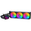 Lian li Dissipatore cpu Lian Li Galahad II Lcd 360 Aio ARGB 360mm Nero [GA2ALCD36B]