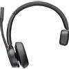 Hp Cuffia Hp Poly Voyager 4310 Padiglione wireless/bluetooth 5.2 Nero [77Y94AA]