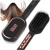 Eslay Spazzola elettrica 2 in 1: Effetto Professionale su tutti i tipi di capelli, controllo della temperatura per una protezione ottimale dal calore, lisciatura perfetta e facile..