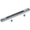 JUVA Perno per maniglia a leva in ferro perno quadrato 8mm per set di maniglie a leva e maniglie per porte - H10261 | Perno quadrato 8 x 120 mm