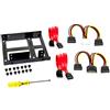 Fantec Kit di montaggio per 2x HDD/SSD da 2.5 Pollici