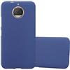 Cadorabo Custodia per Motorola Moto G5S Plus in Frost Blu Scuro - Morbida Cover Protettiva Sottile di Silicone TPU con Bordo Protezione - Ultra Slim Case Antiurto Gel Back Bumper Guscio