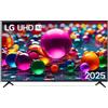 LG UHD AI 86UA75006LA TV Serie UA75 86'' 4K, α7 Gen8, HDR10, 20W, 3 HDMI con Game Optimizer, Smart TV WebOS 25