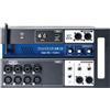 Soundcraft Ui12 Mixer digitale Pro 12C lettore multimediale USB e WIFI/ETHERNET