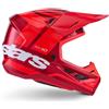 Alpinestars Casco Moto Cross Enduro Alpinestars SM7 Core Ece06 rosso luc