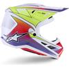 Alpinestars Casco Moto Cross Enduro Alpinestars SM7 Fuse Ece06 bianco gi