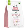BRIT CARE Dog Sustainable Sensitive fish insekt per cani adulti con pesce e insetti 3 kg