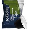 Borbone Caffè BORBONE Respresso Miscela LIGHT 50% Blu, 50% Dek per Nespresso 100 Capsule