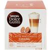 Nescafè 16 Capsule LATTE MACCHIATO CARAMEL originali Nescafè Dolce Gusto