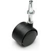 Merriway Bulk Hardware BH05122 Castor Twin socket ruota Fix 40 mm, set da 2 pezzi