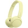 Sony WHCH520Y.CE7 cuffia e auricolare Wireless A Padiglione Musica e Chiamate USB tipo-C Bluetooth Giallo