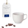 Villeroy & Boch - Tazza da espresso Afina in porcellana premium, tazza superiore per moka ed espresso, Made in Germany, lavabile in lavastoviglie e adatta al microonde, impilabile, bianca