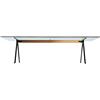 DRIADE tavolo FRATE 225 x 80 con trave da 130 cm - D40961I345B08