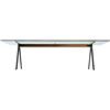 DRIADE tavolo FRATE 225 x 80 con trave da 130 cm - D40961I346B08