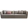 MOROSO divano a 3 posti CHAMFER 270 x 95 cm - CH2 003 W