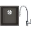 Franke Set lavello in granito Franke Maris 125.0716.374, rubinetto da cucina Franke Eos 115.0590.045