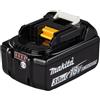 Makita BL1830B batteria Li-Ion 3.0Ah 18Volt con indicatore di carica-1975995, nero