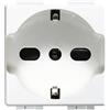 BTicino C4140/16 Presa Schuko 10A/16A+T Trivalente Serie Luna