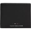 Tommy Hilfiger Uomo Borsello Premium Mini Wallet in Pelle, Nero (Black), Taglia Unica