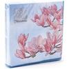 Nouveau Tovaglioli di carta monouso, Blu magnolia, 20 pezzi 3 strati - 25 x 25 cm