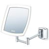 Beurer BS 89 Specchio Cosmetico Illuminato da Parete con Ingrandimento 5x