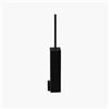 Colombo Design Miniq porta scopino a parete nero opaco codice prod: B50070NM