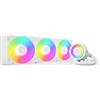 ARCTIC Liquid Freezer III Pro 420 A-RGB (bianco) - Dissipatore AIO CPU, 3 x 140 mm Raffreddamento Liquido, Radiatore 38 mm, Pompa PWM, Fan VRM, AM5/AM4, Intel LGA1851/1700 Telaio Contatto - Bianco