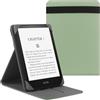 HoYiXi Custodia per 7 Kindle Paperwhite/Colorsoft 2024,verticale Flip Stand Cover compatibile con 6-6.8 E-Book Reader Paperwhite Kobo Tolino Ebook Pocketbook Ereader- verde