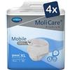 MoliCare Premium Mobile Mutandine Monouso per l'Incontinenza, Protezione Discreta per Donne e Uomini, Pannoloni per Anziani, 6 gocce, Taglia L (circonferenza fianchi 100-150 cm), 14 pezzi